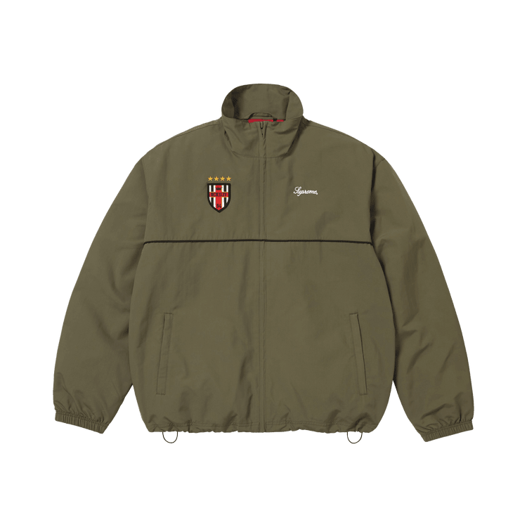 Supreme Cross Track Jacket Olive - Im Your Wardrobe