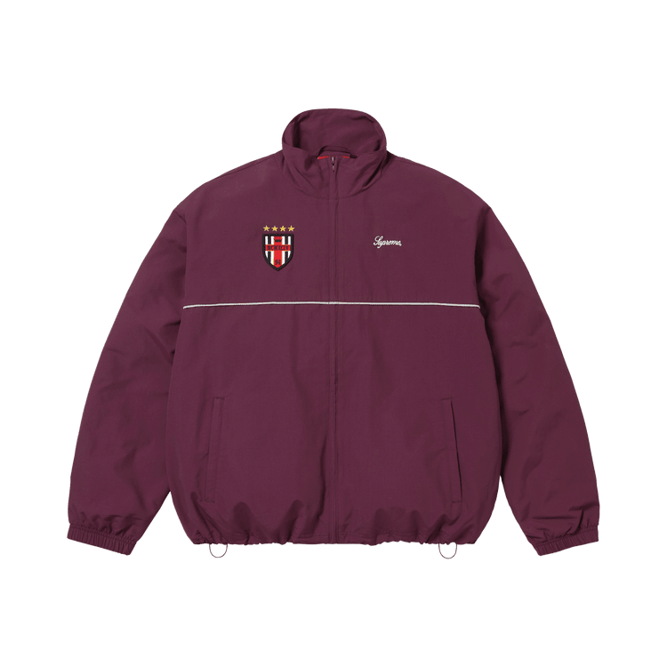 Supreme Cross Track Jacket Plum - Im Your Wardrobe