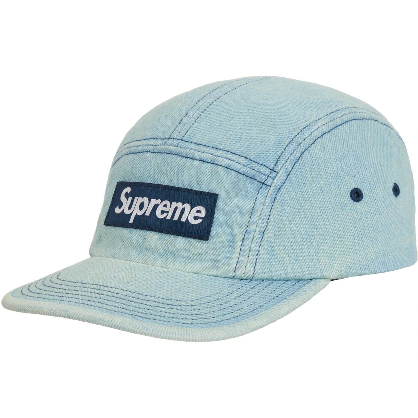 Supreme Denim Camp Cap (SS25) Blue - Im Your Wardrobe