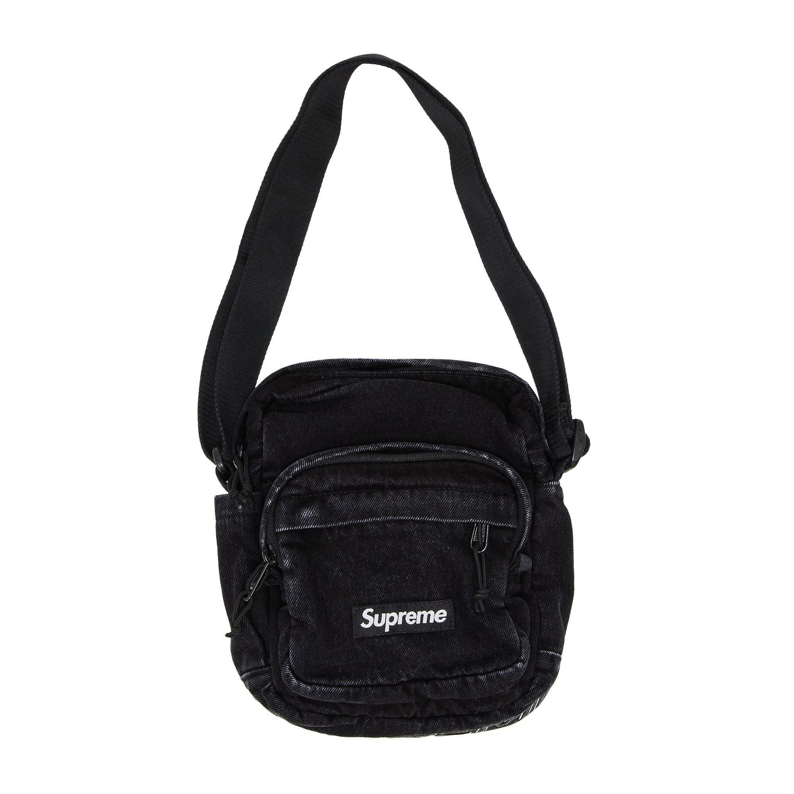 Supreme Denim Shoulder Bag Black - Im Your Wardrobe