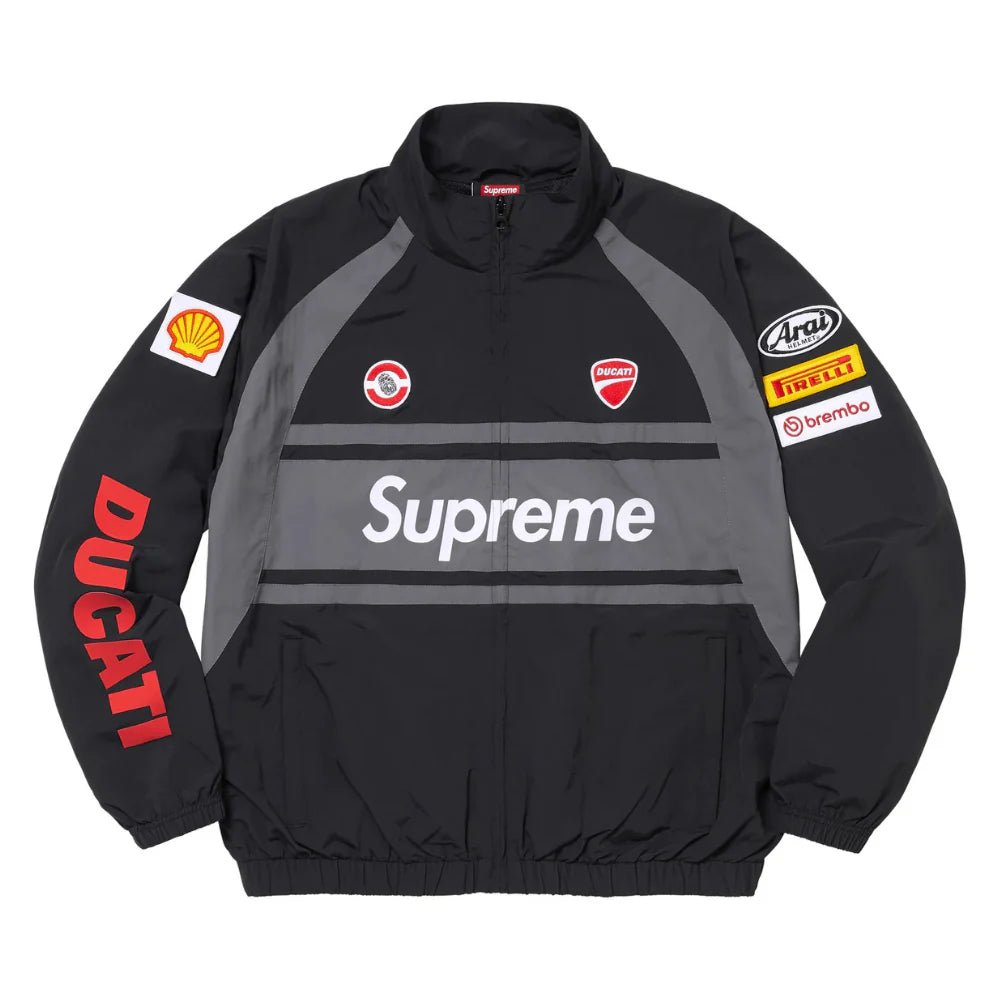 Supreme Ducati Track Jacket 'Black' (SS24) - Im Your Wardrobe