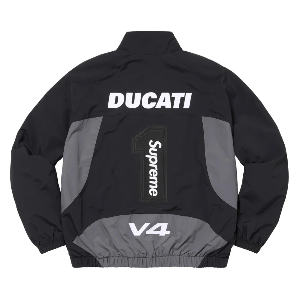 Supreme Ducati Track Jacket 'Black' (SS24) - Im Your Wardrobe