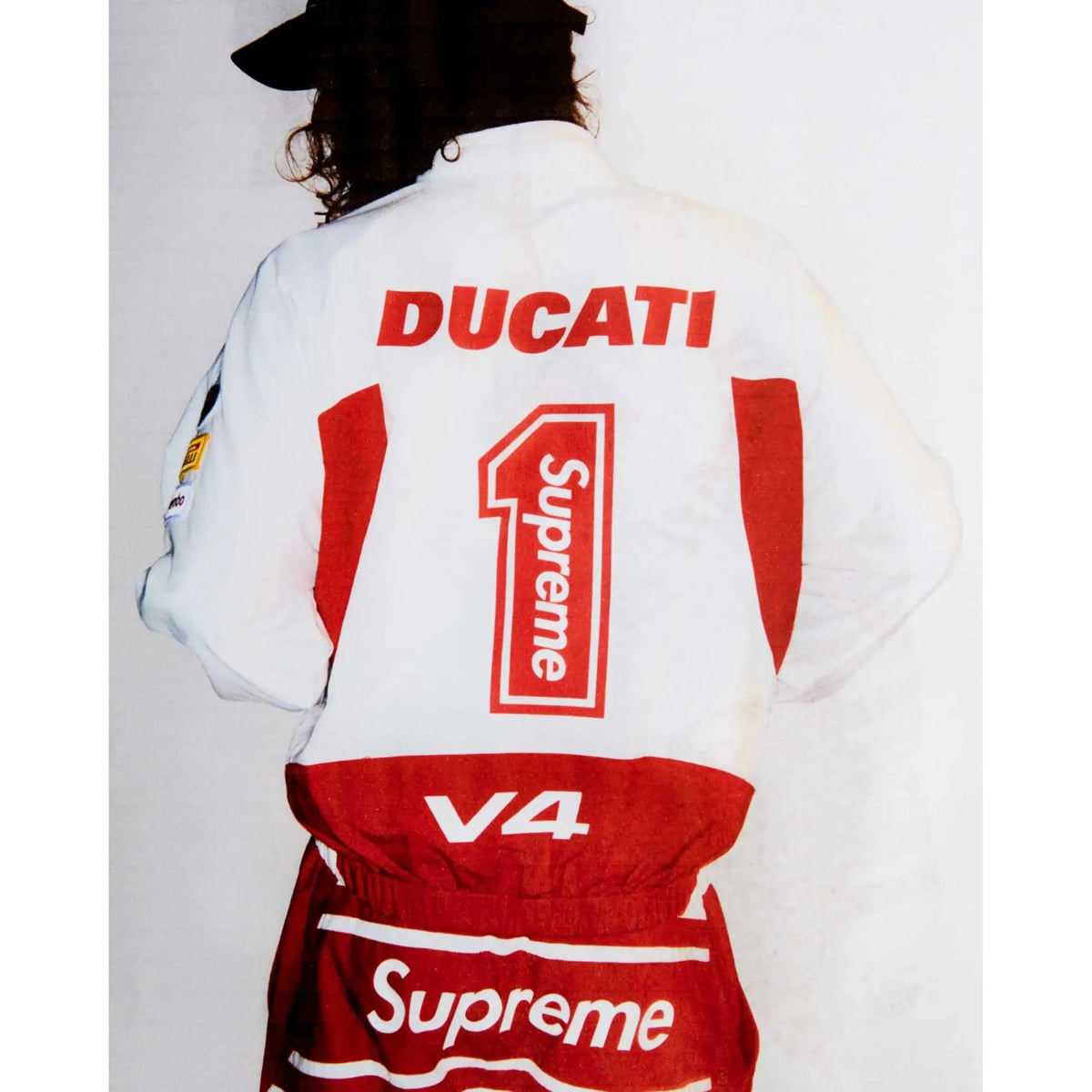 Supreme Ducati Track Jacket 'Light Grey' (SS24) - Im Your Wardrobe