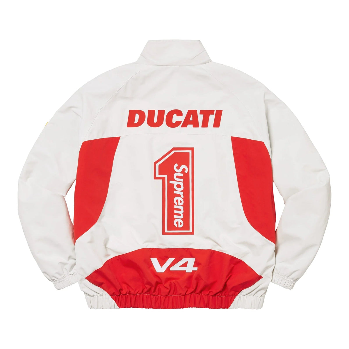 Supreme Ducati Track Jacket 'Light Grey' (SS24) - Im Your Wardrobe