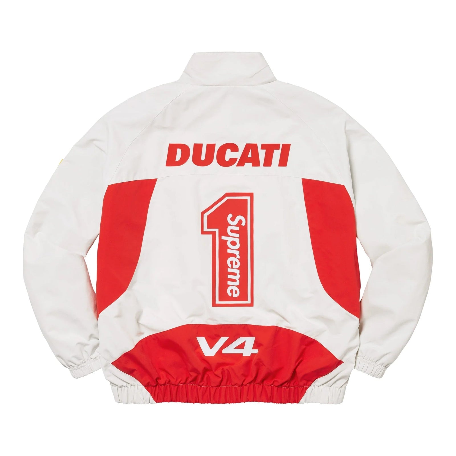 Supreme Ducati Track Jacket 'Light Grey' (SS24) - Im Your Wardrobe