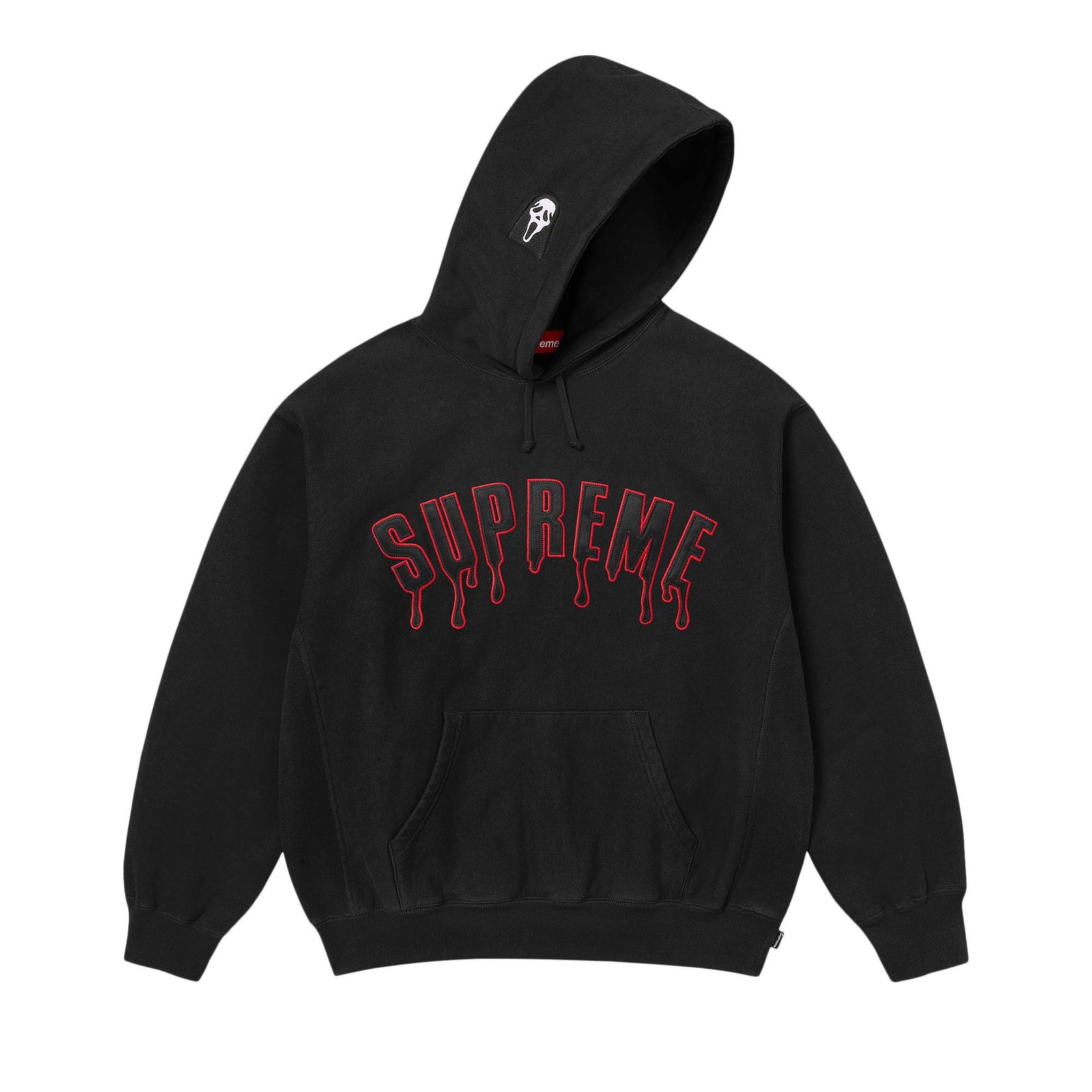 Supreme Ghostface Arc Hooded Sweatshirt Black - Im Your Wardrobe