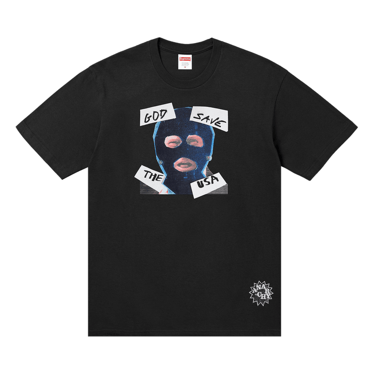 Supreme God Save Us Tee Black - Im Your Wardrobe