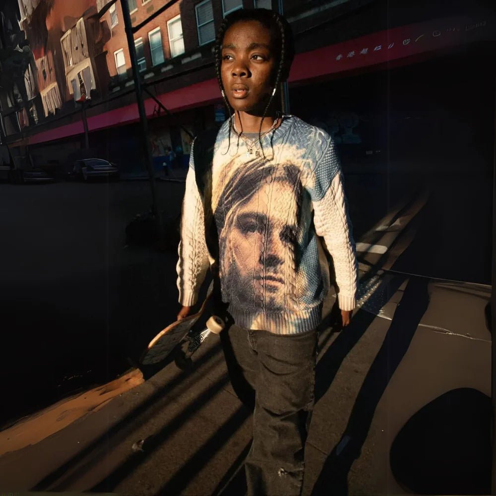 Supreme Kurt Cobain Sweater 'White' (SS23) - Im Your Wardrobe