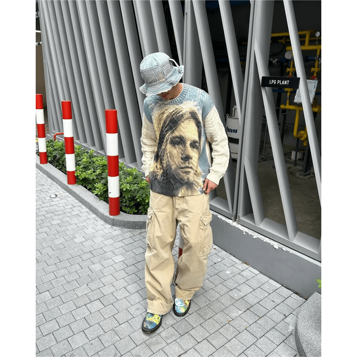 Supreme Kurt Cobain Sweater 'White' (SS23) - Im Your Wardrobe