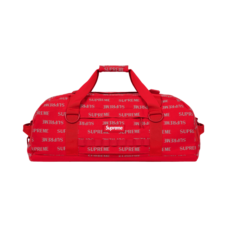 Supreme Large Duffle Bag (FW26) Red - Im Your Wardrobe