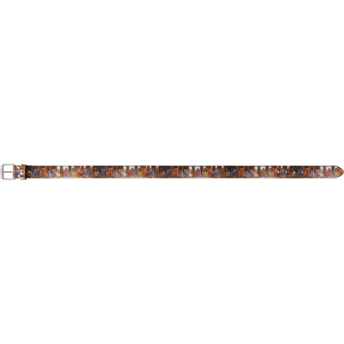 Supreme Last Supper Leather Belt Multicolor (SS25) - Im Your Wardrobe