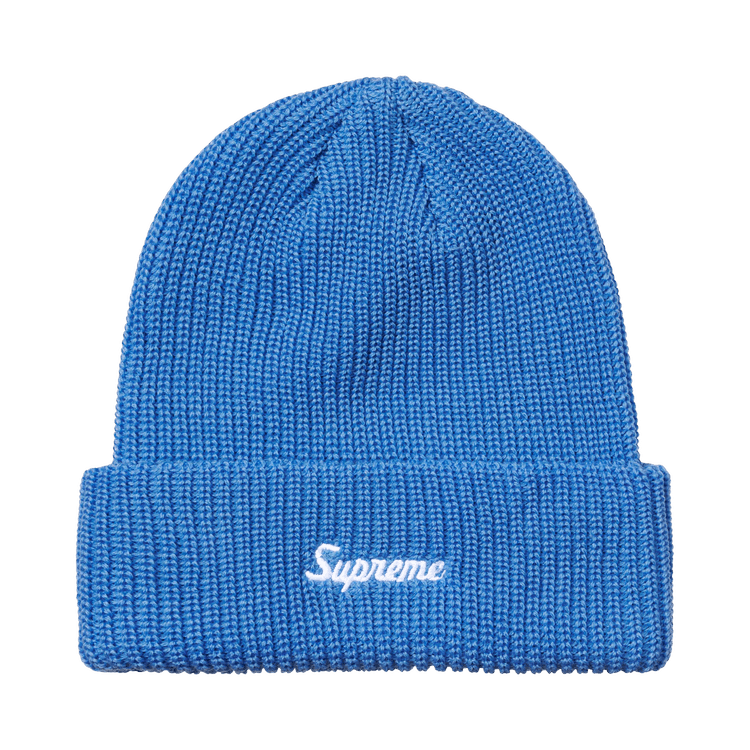 Supreme Loose Gauge Beanie (FW26) Blue - Im Your Wardrobe
