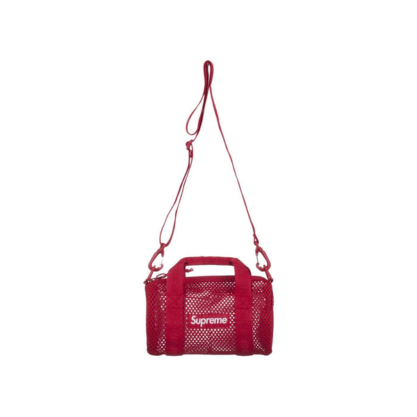 Supreme Mesh Mini Duffle Bag (SS25) Red - Im Your Wardrobe