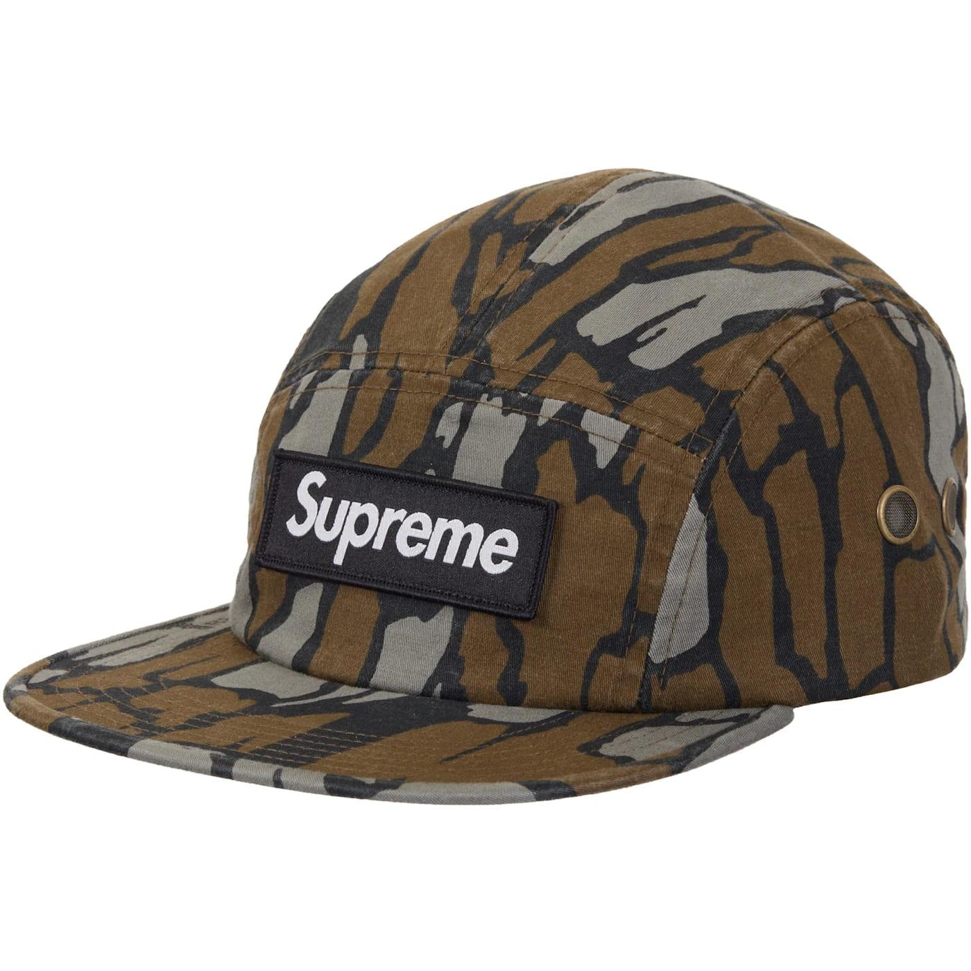 Supreme Military Camp Cap (SS25) Mossy Oak Trebark Camo - Im Your Wardrobe