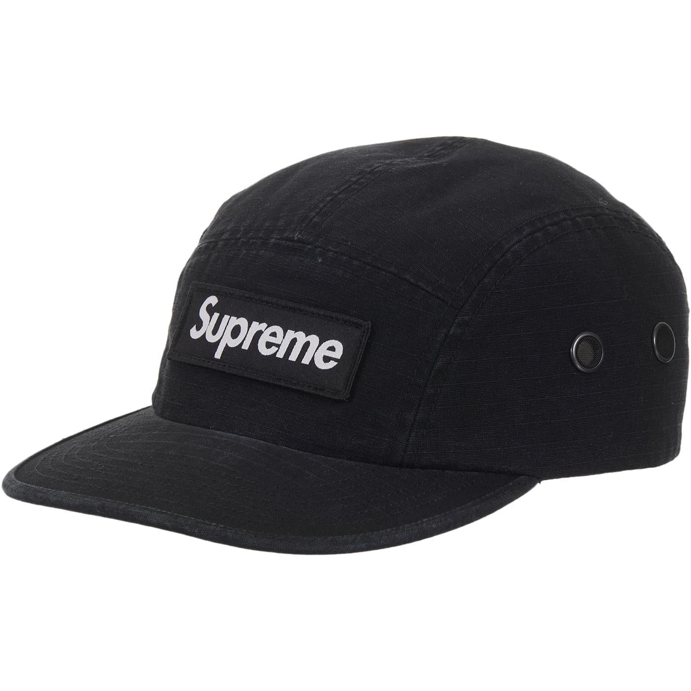 Supreme Military Camp Cap (SS26) Black - Im Your Wardrobe