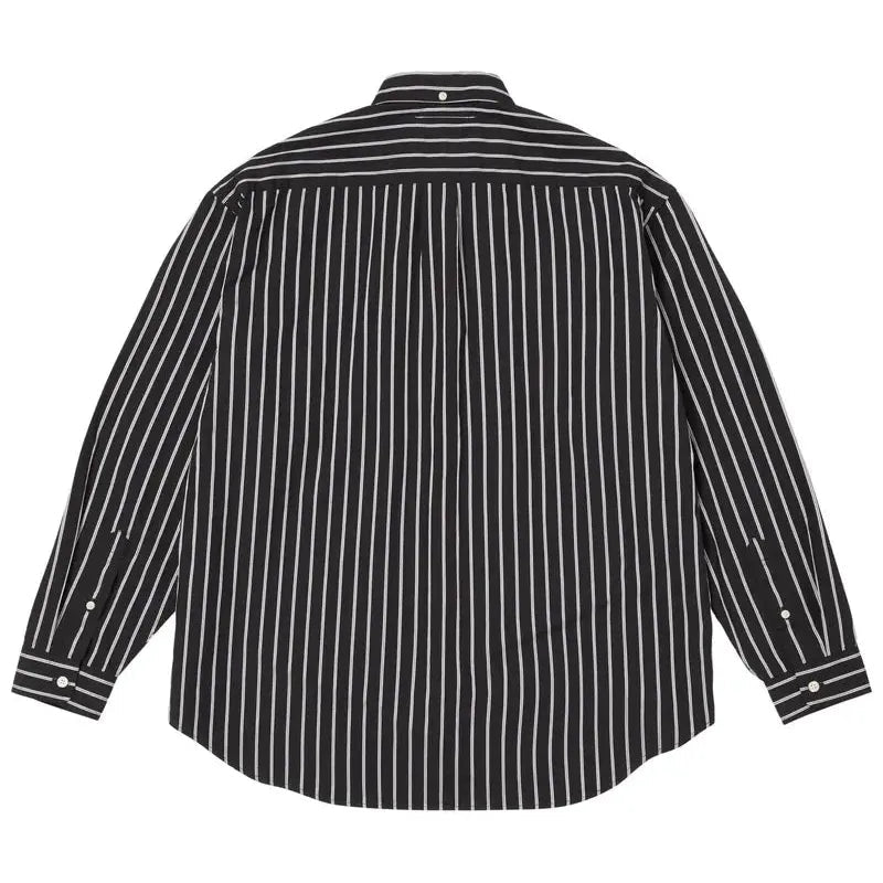 Supreme MM6 Maison Margiela Stripe Shirt Black - Im Your Wardrobe
