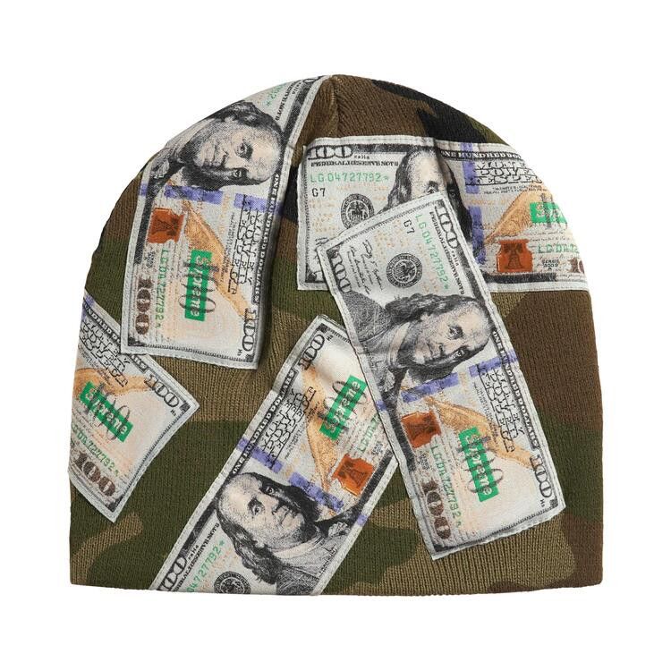 Supreme Money Beanie (FW26) Woodland Camo - Im Your Wardrobe