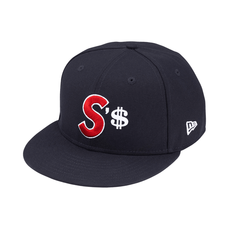 Supreme Money S Logo New Era (FW26) Navy - Im Your Wardrobe