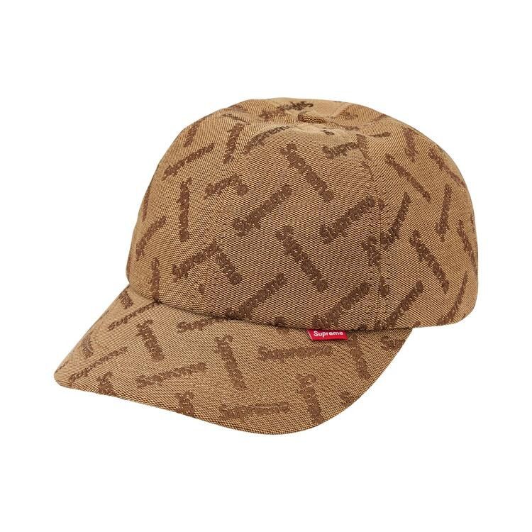 Supreme Monogram Jacquard 6-Panel (FW26) Tan - Im Your Wardrobe