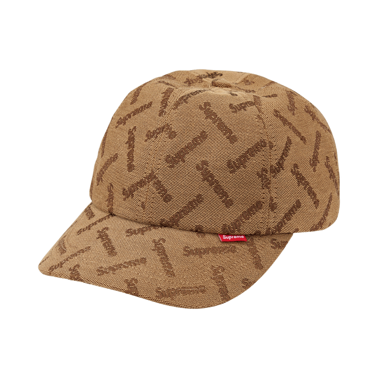 Supreme Monogram Jacquard 6-Panel (FW26) Tan - Im Your Wardrobe