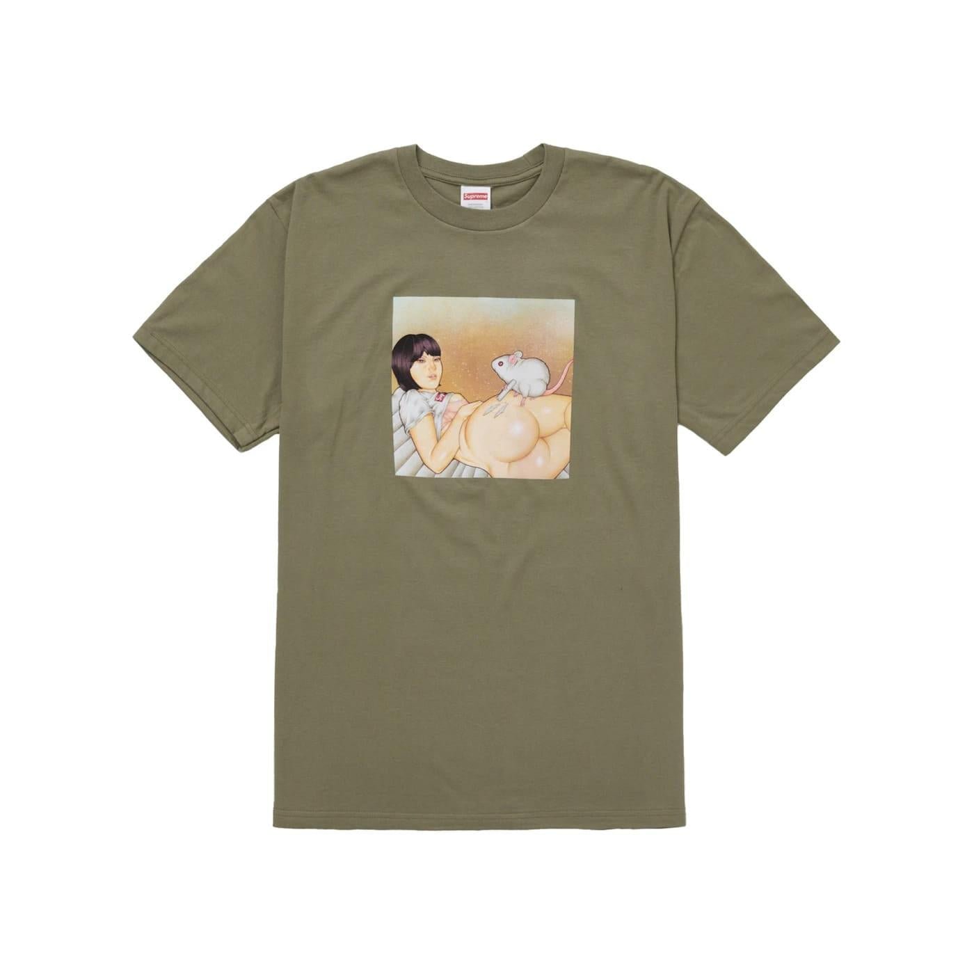 Supreme Mouse Tee (SS25) Olive - Im Your Wardrobe