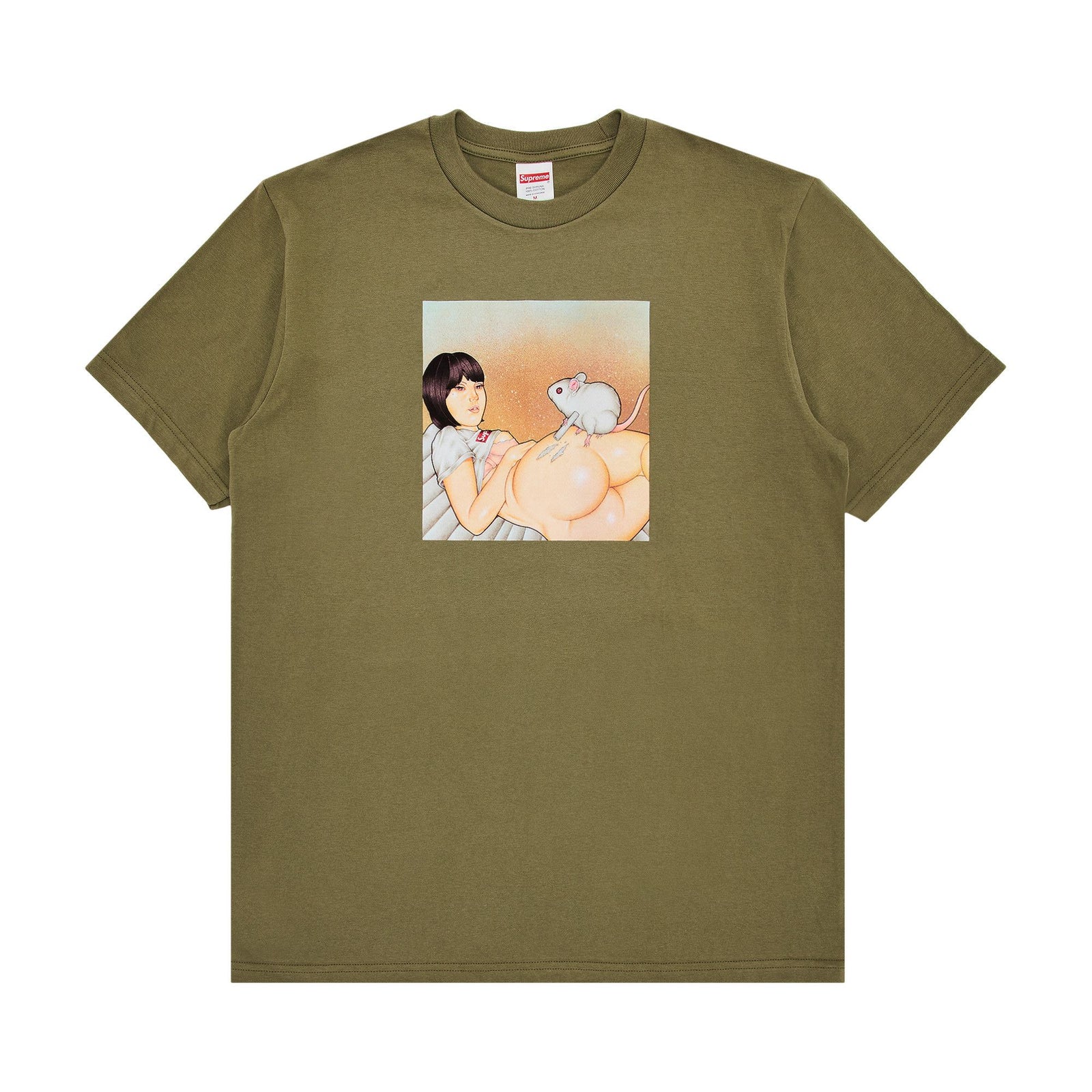 Supreme Mouse Tee (SS25) Olive - Im Your Wardrobe