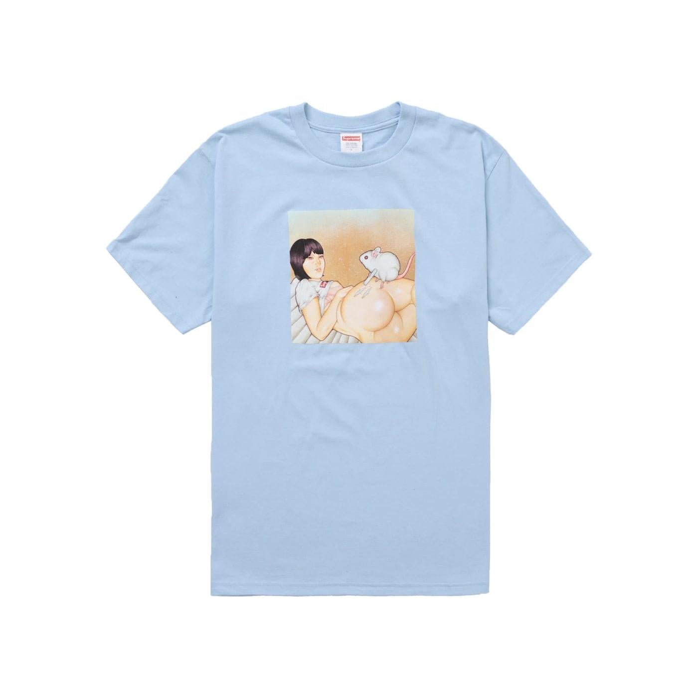 Supreme Mouse Tee (SS25) Powder Blue - Im Your Wardrobe