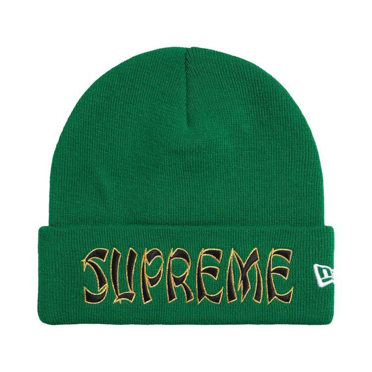 Supreme New Era Action Beanie (FW26) Green - Im Your Wardrobe