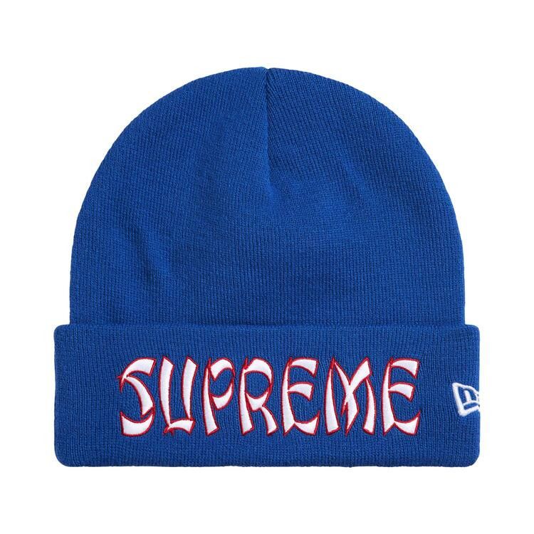 Supreme New Era Action Beanie (FW26) Royal - Im Your Wardrobe