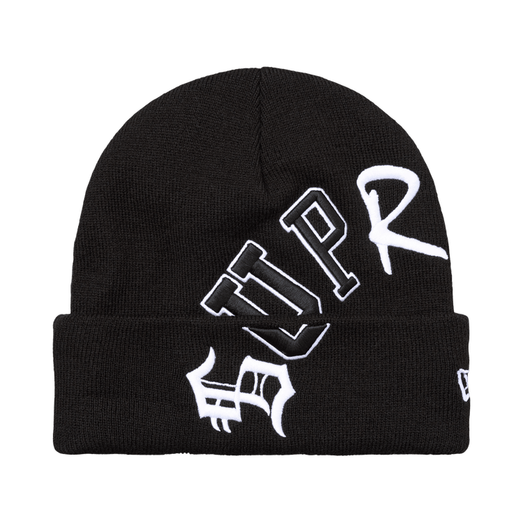Supreme New Era Arc Beanie (FW26) Black - Im Your Wardrobe