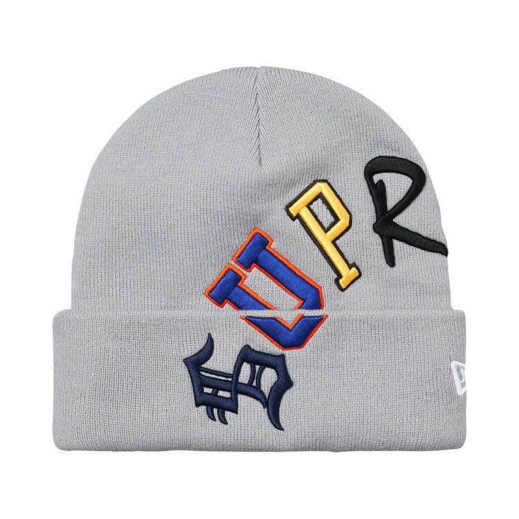 Supreme New Era Arc Beanie (FW26) Grey - Im Your Wardrobe
