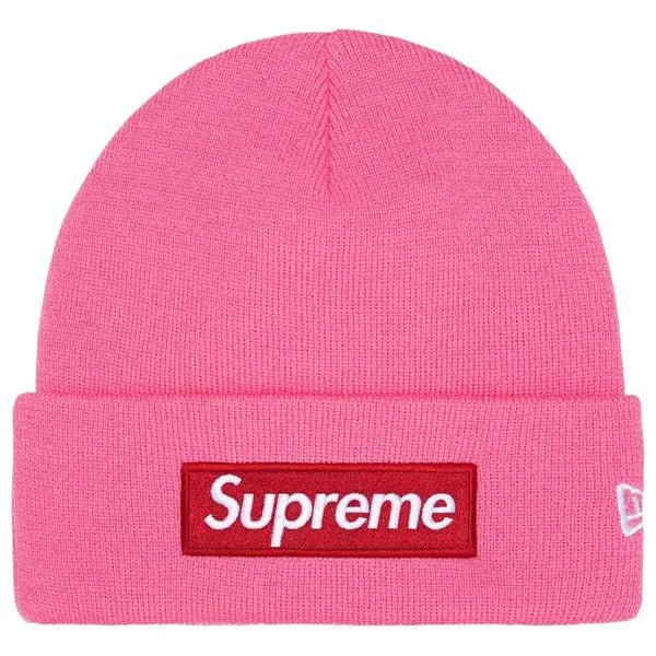 Supreme New Era Box Logo Beanie (FW25) Magenta - Im Your Wardrobe