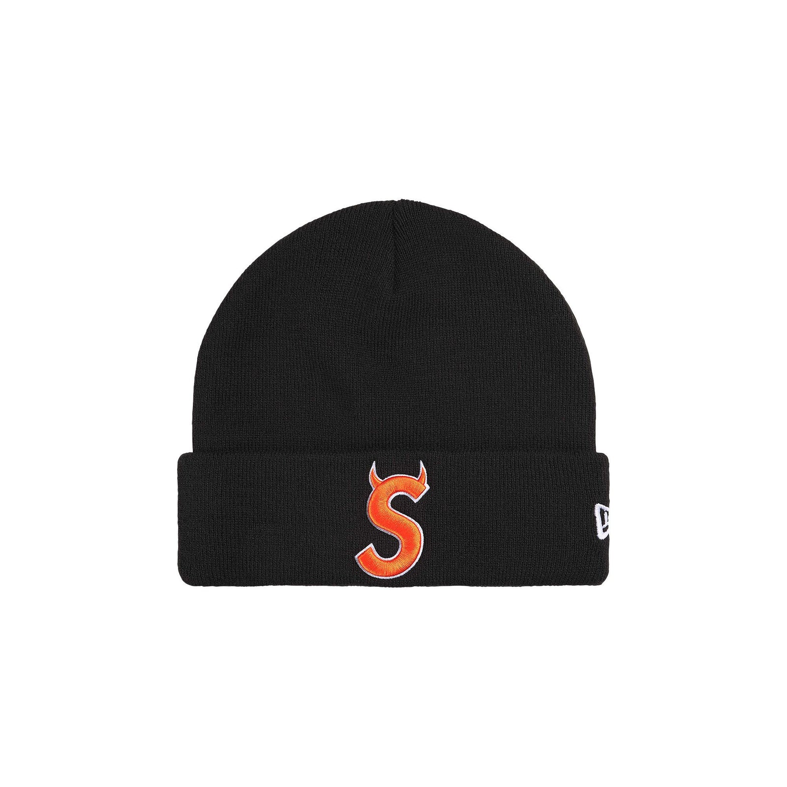 Supreme New Era Devil S Logo Beanie Black - Im Your Wardrobe