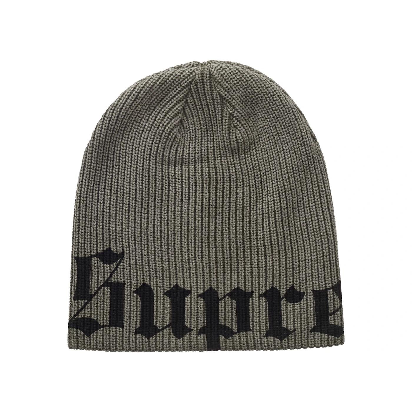 Supreme Old English Printed Beanie (SS26) Green - Im Your Wardrobe
