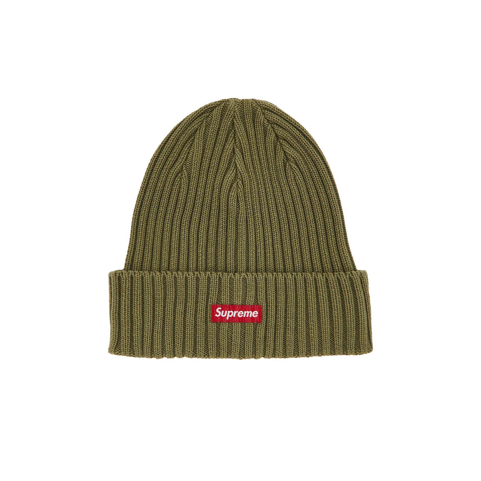 Supreme Overdyed Beanie (SS25) Olive - Im Your Wardrobe