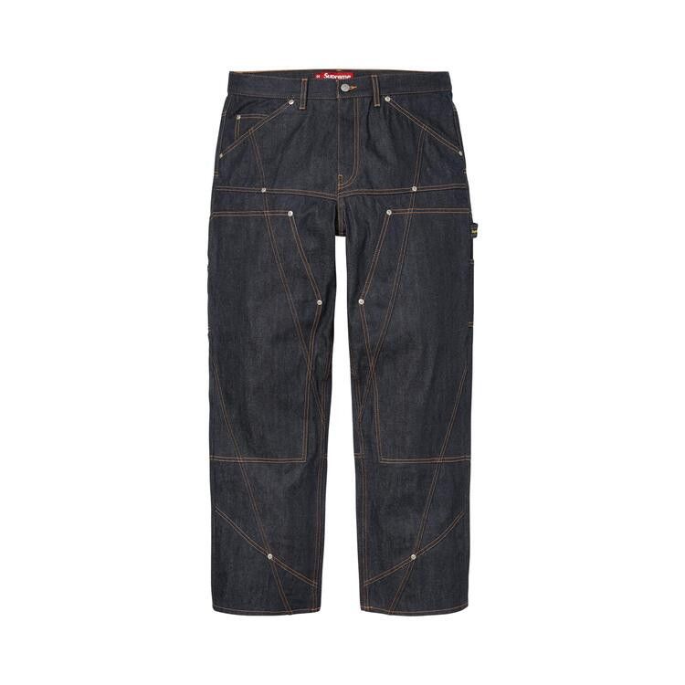 Supreme Paneled Double Knee Painter Pant Rigid Indigo - Im Your Wardrobe