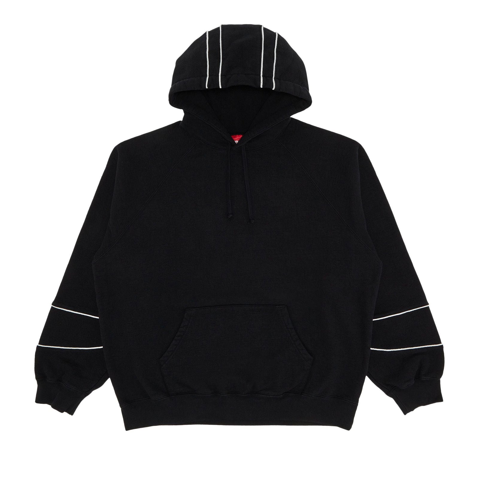 Supreme Paneled Hooded Sweatshirt (SS25) Black - Im Your Wardrobe