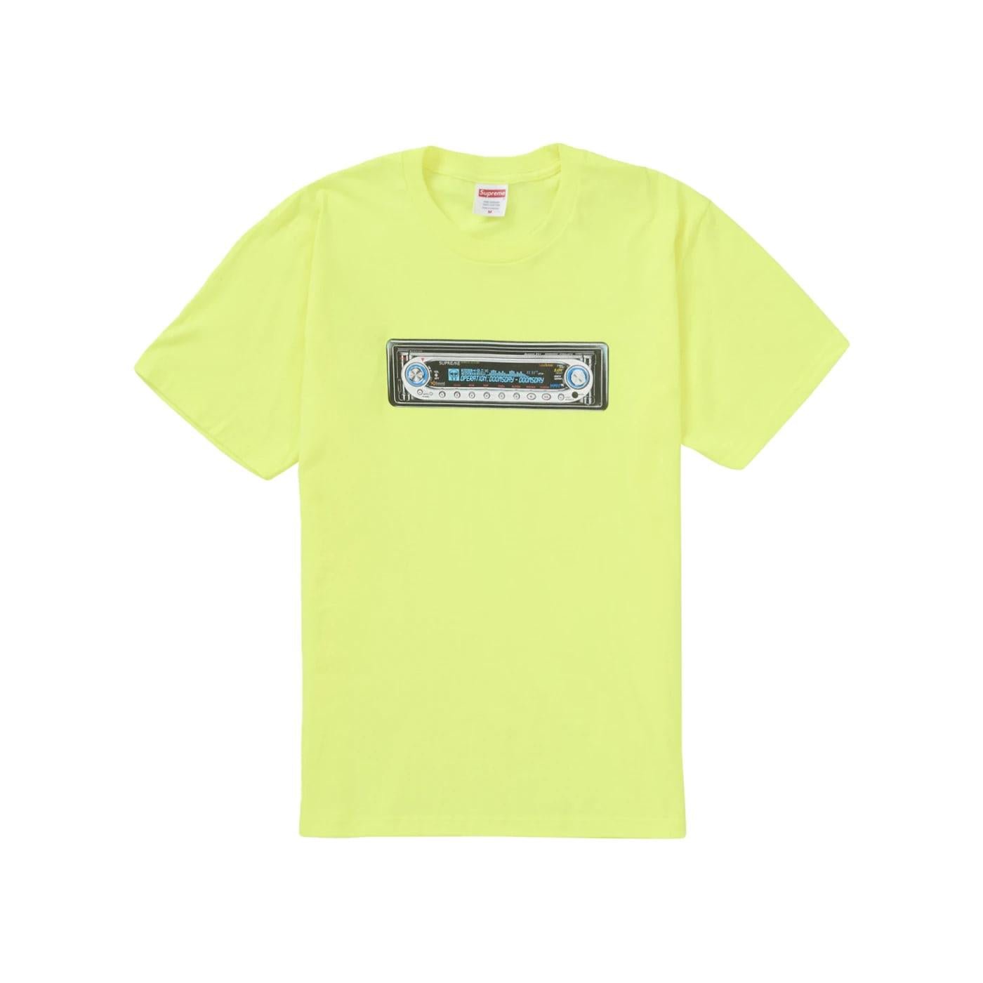 Supreme Receiver Tee Fluorescent Yellow - Im Your Wardrobe