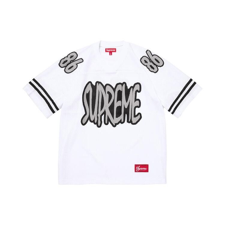 Supreme Reflective Jersey White - Im Your Wardrobe
