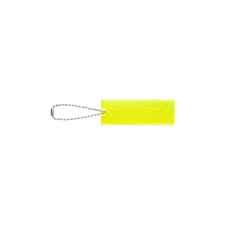 Supreme Reflective Keychain Yellow - Im Your Wardrobe