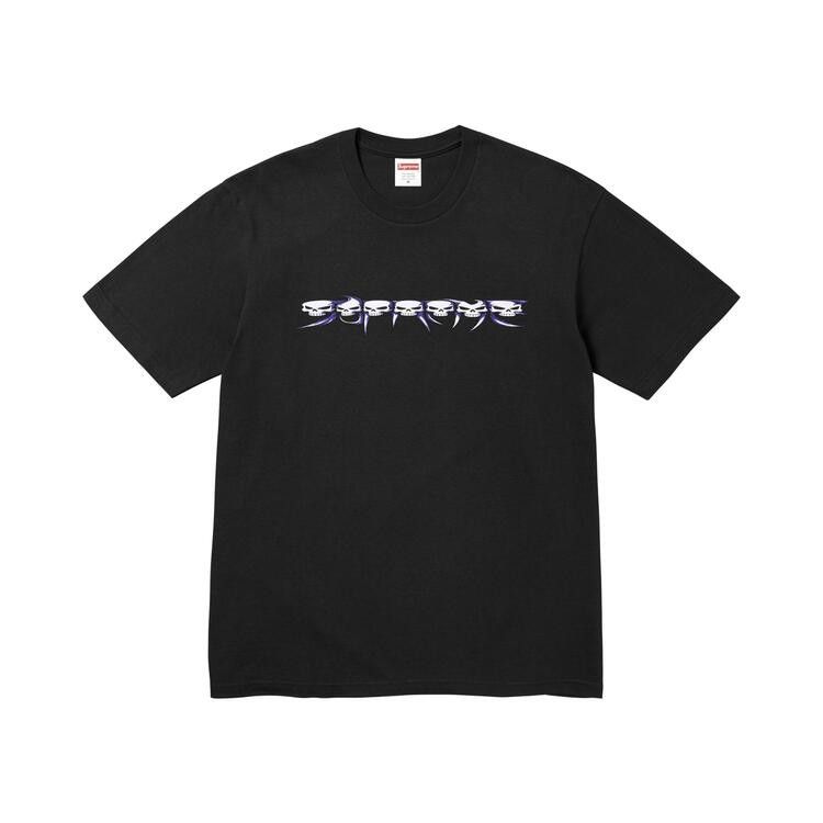 Supreme Skulls Spellout Tee Black - Im Your Wardrobe
