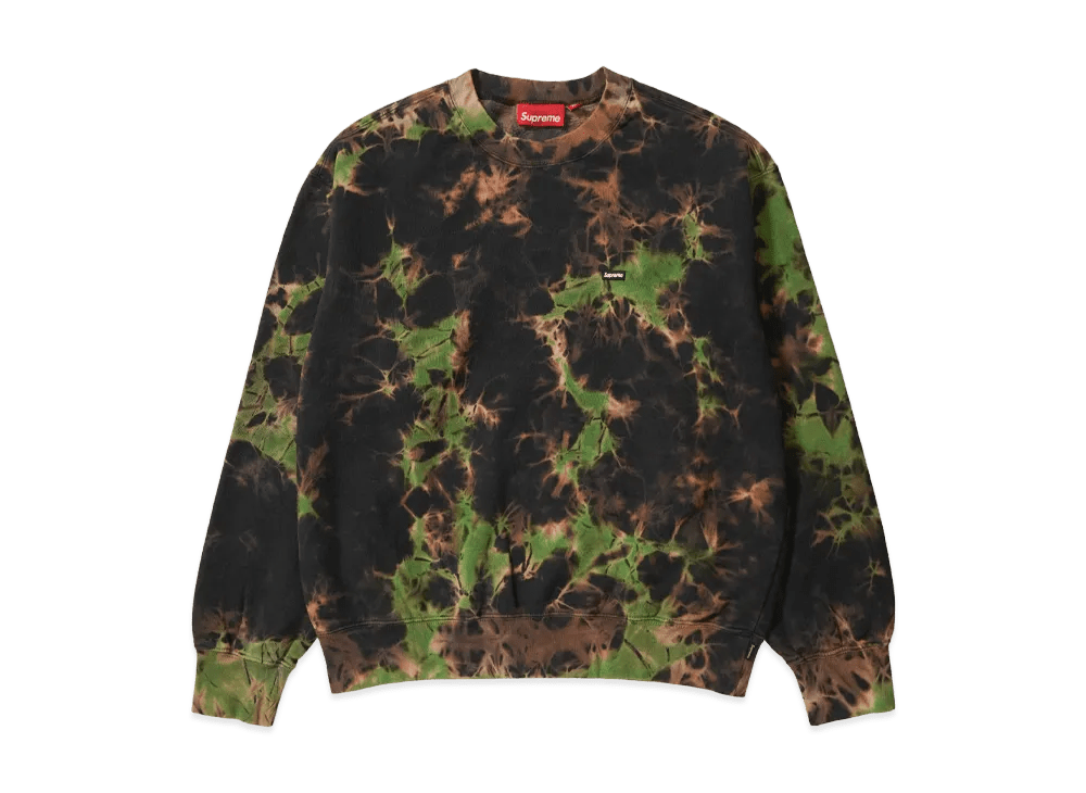Supreme Small Box Crewneck (FW25) Tiedye - Im Your Wardrobe