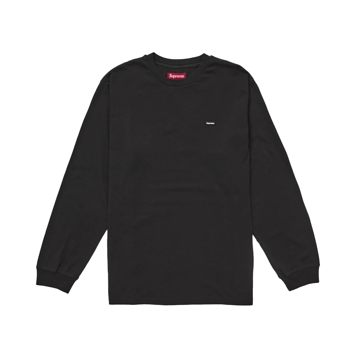 Supreme Small Box L/S Tee (SS25) Black - Im Your Wardrobe