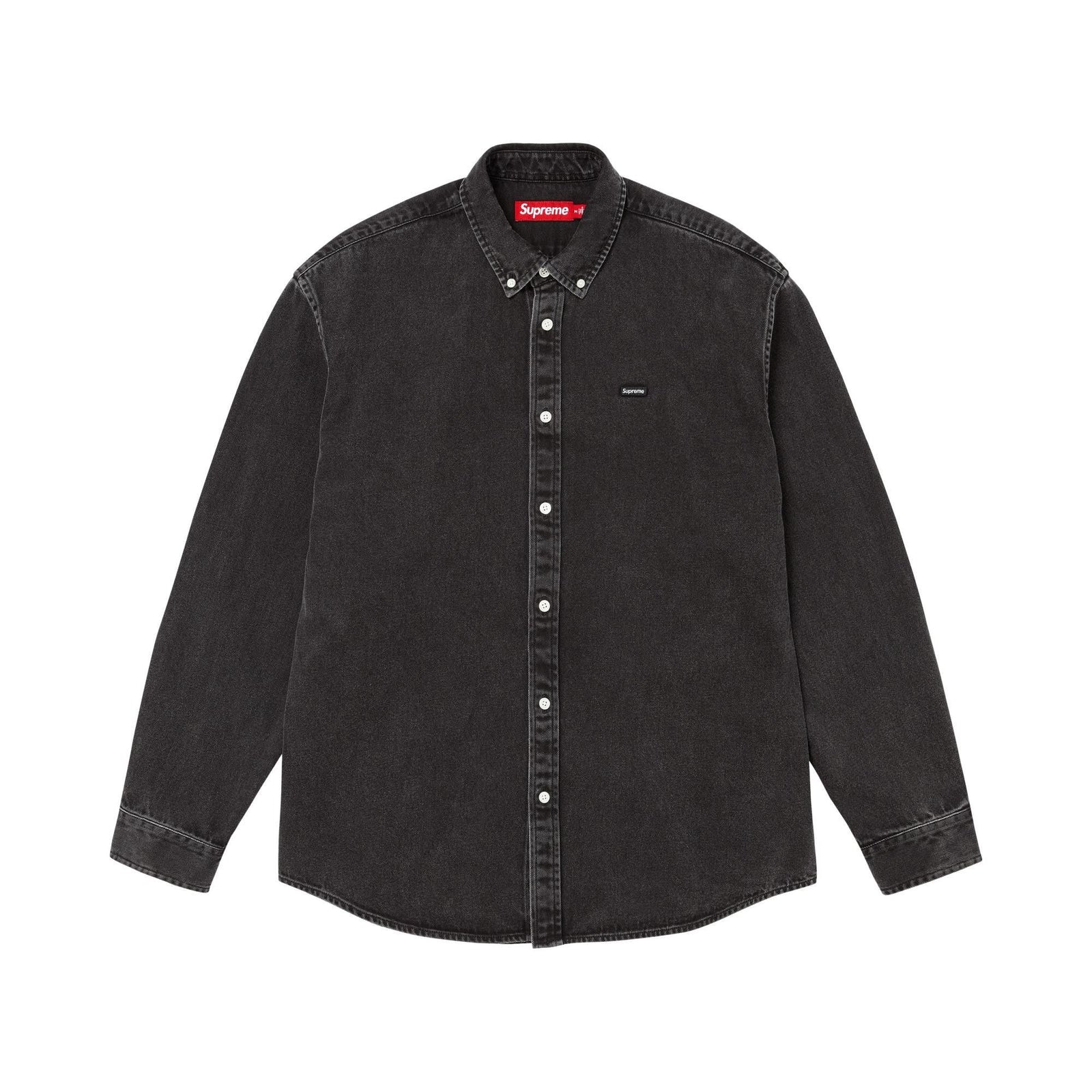 Supreme Small Box Shirt (FW26) Black Denim - Im Your Wardrobe