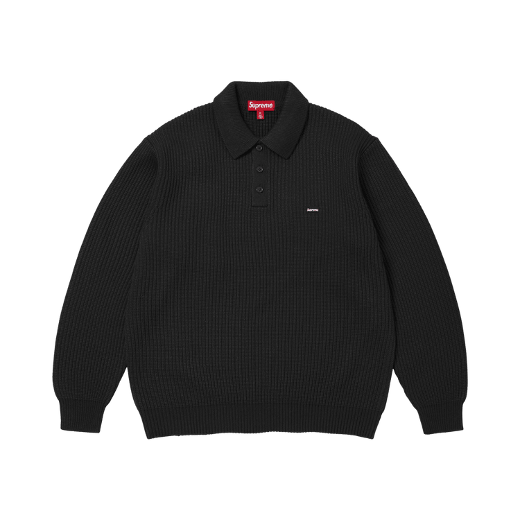 Supreme Small Box Sweater Polo (FW26) Black - Im Your Wardrobe