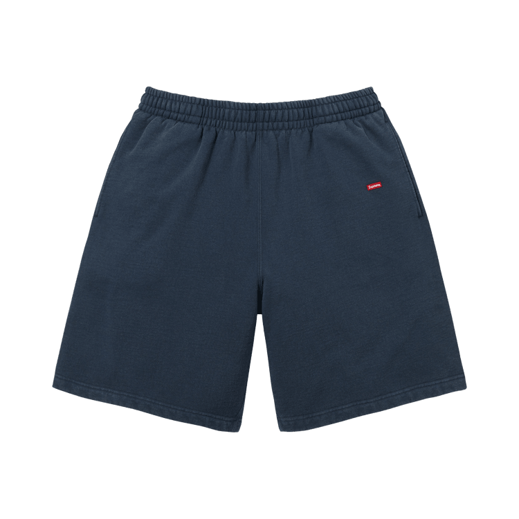 Supreme Small Box Sweatshort (FW26) Navy - Im Your Wardrobe