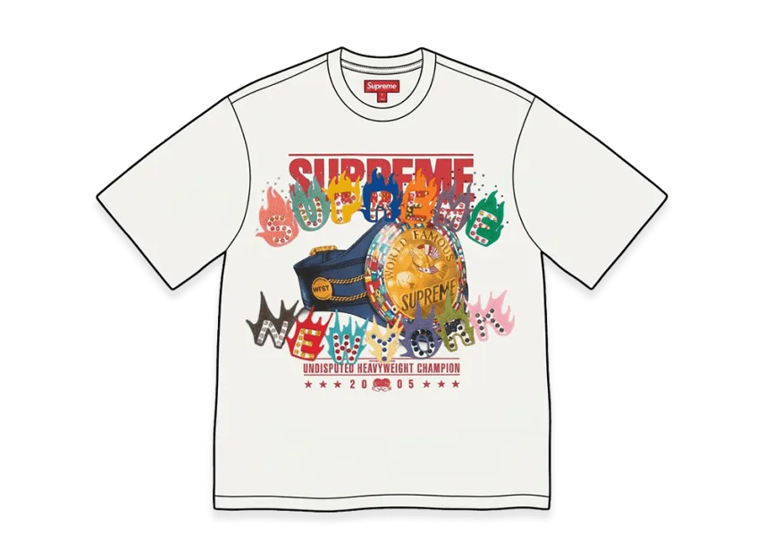 Supreme Undisputed S/S Top White - Im Your Wardrobe