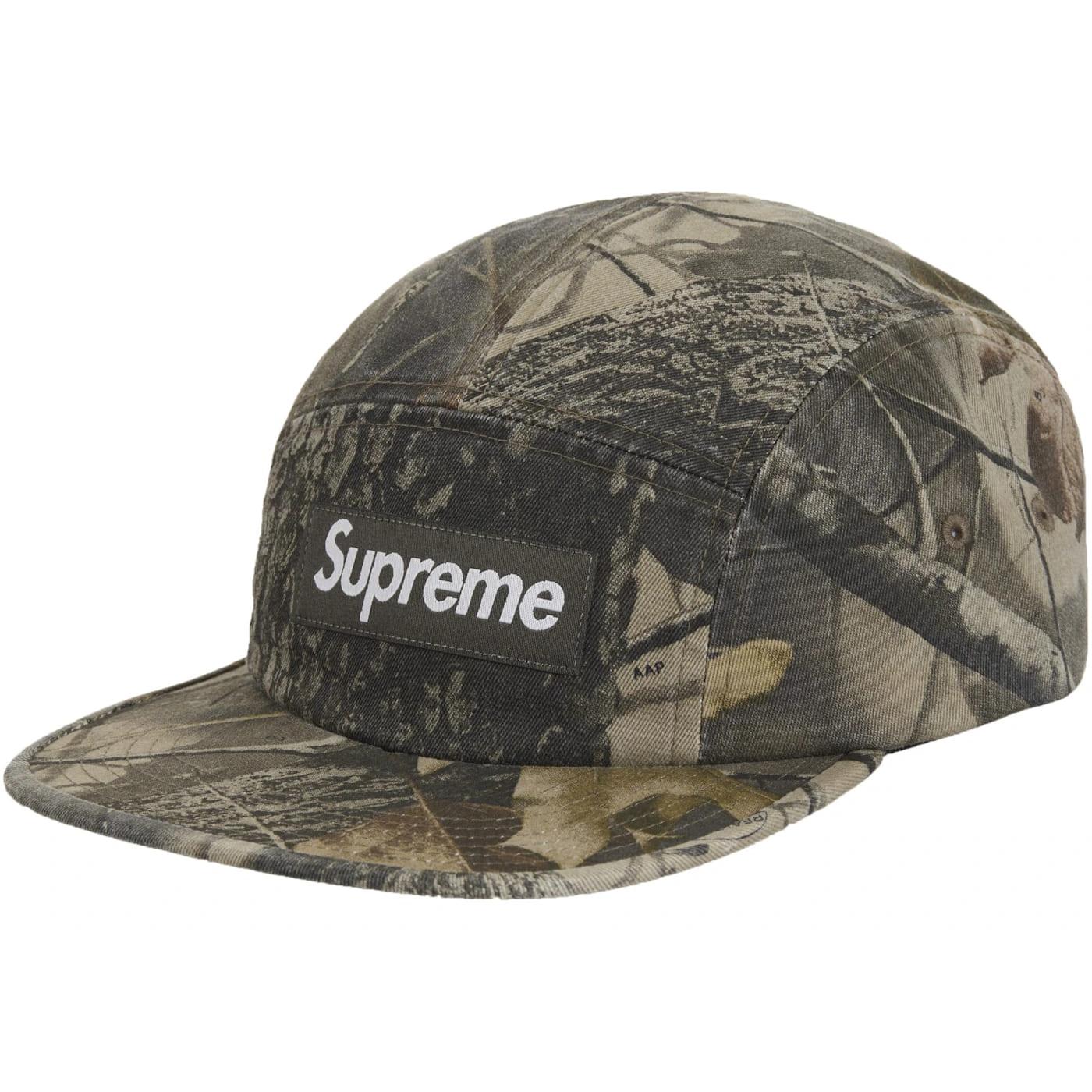 Supreme Washed Chino Twill Camp Cap (SS25) Realtree Hardwoods Camo - Im Your Wardrobe