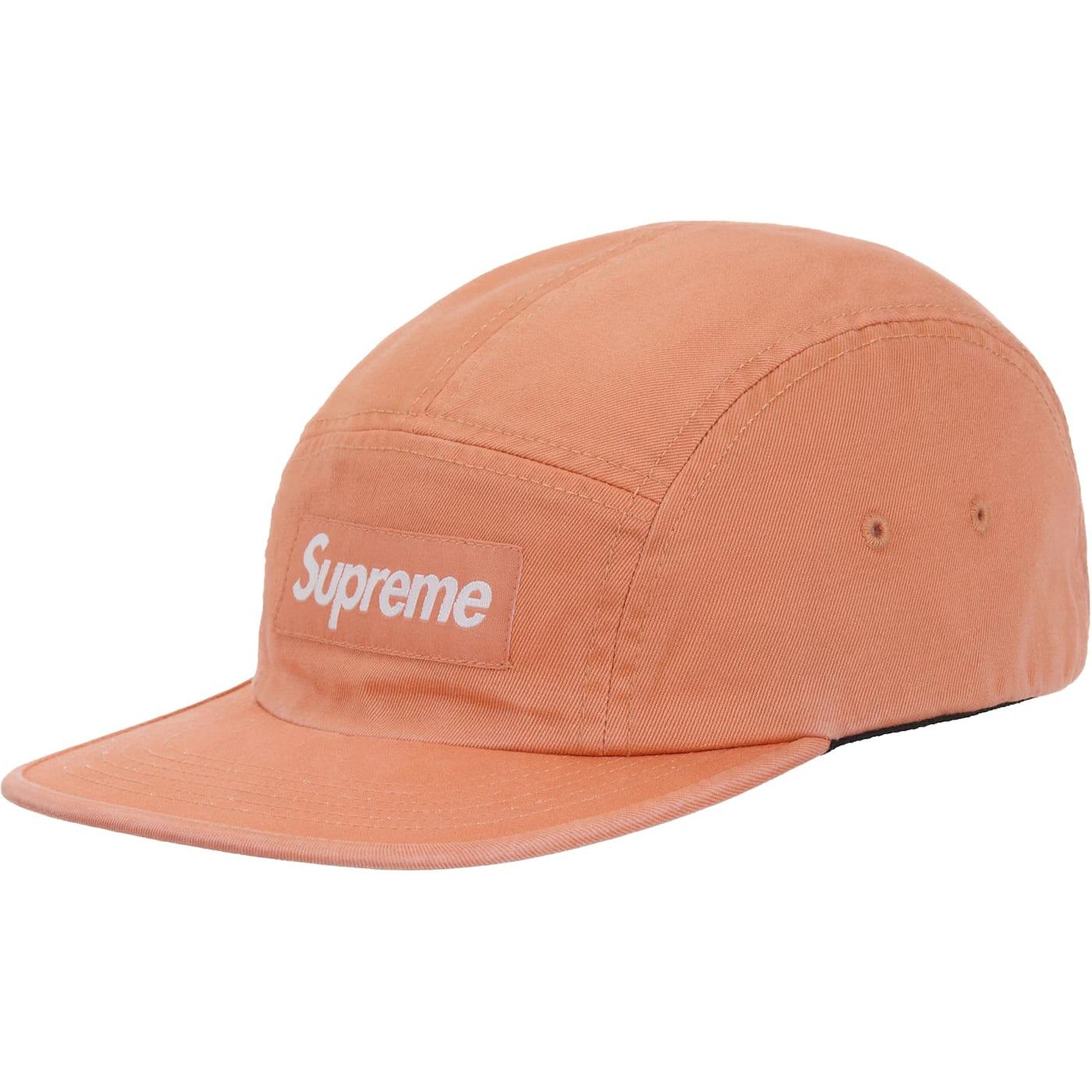 Supreme Washed Chino Twill Camp Cap (SS26) Peach - Im Your Wardrobe