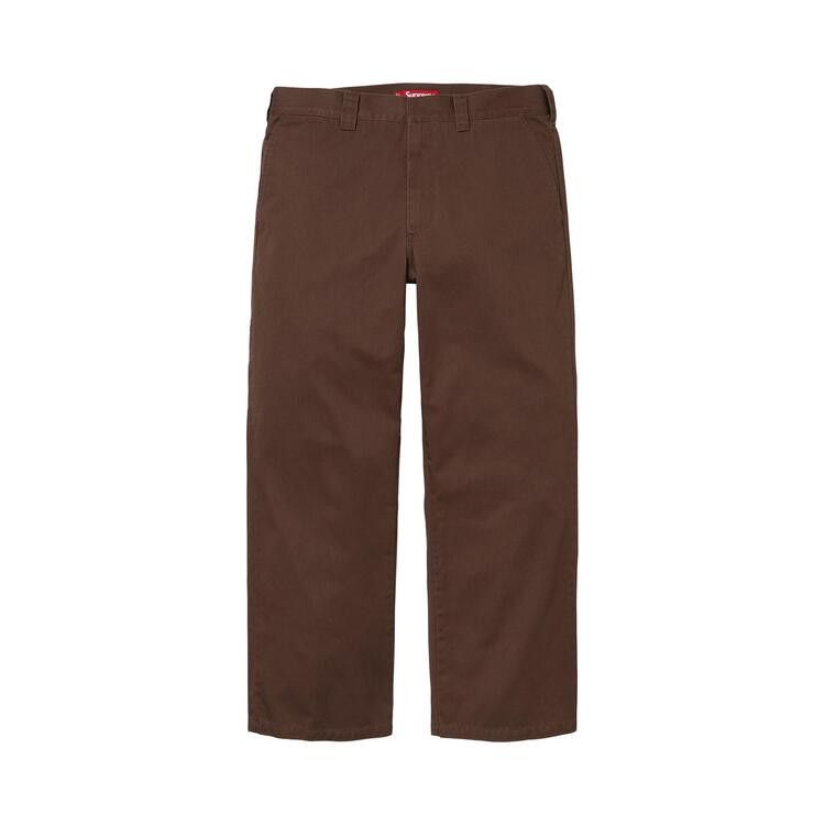 Supreme Work Pant Brown - Im Your Wardrobe